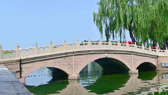 老北京胡同十刹海人文街景旅游视频素材模板下载