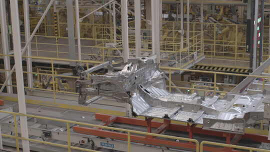 广西柳州新宝骏工厂车身车间车身车架