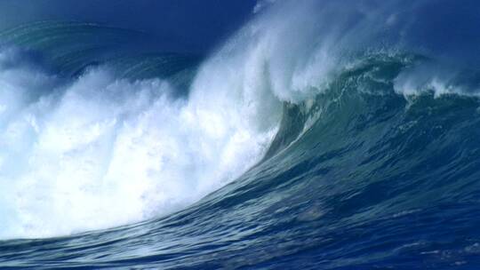 波涛汹涌的海面-大海海浪