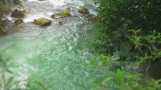 河流水流水生态水源自然水资源