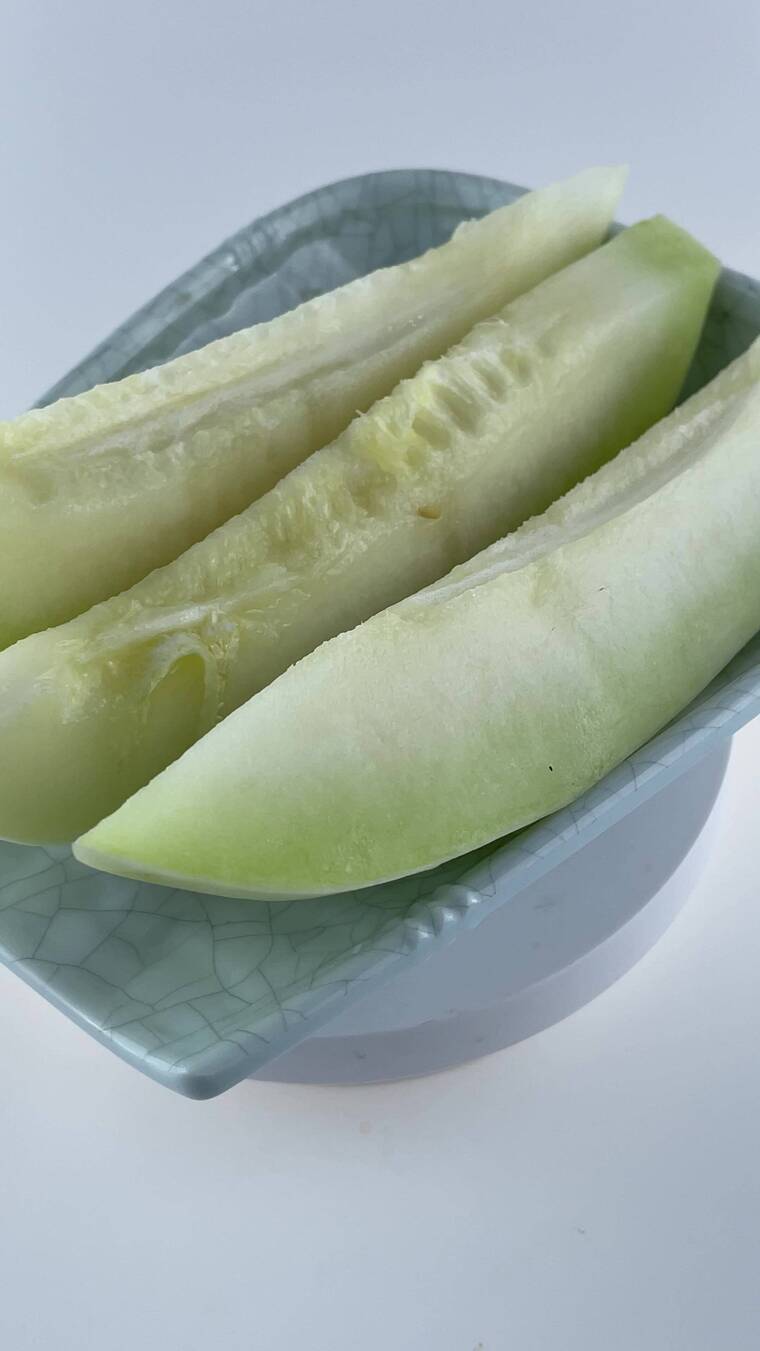 白蜜瓜4K实拍视频