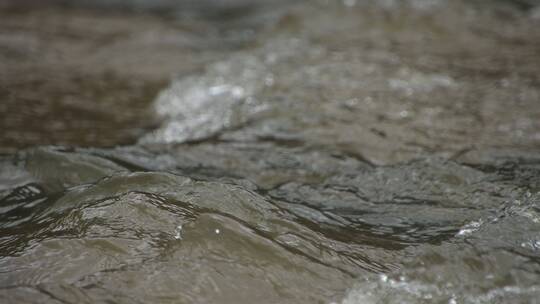 急速的河流水花视频素材模板下载