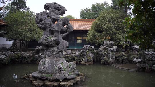 杭州西湖景区文澜阁风景