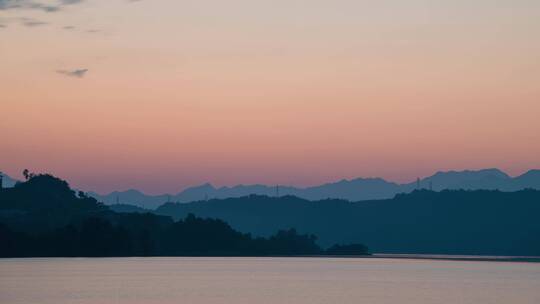 千岛湖日出