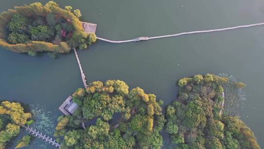 4K航拍绍兴柯岩鉴湖风景区水乡视频合集