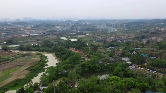 城市郊区风景