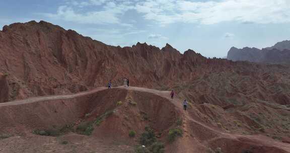 新疆天山神秘大峡谷航拍