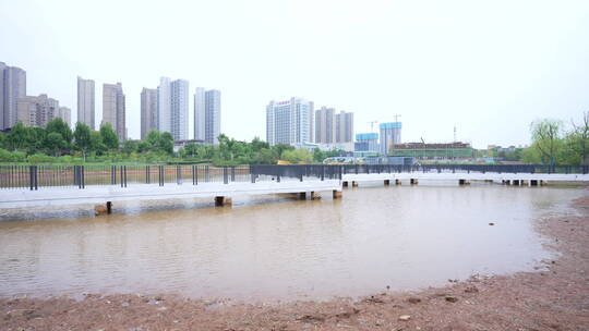 武汉江夏韵湖湿地公园风景