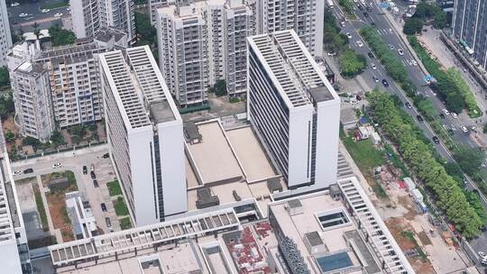 航拍广州 南方医院 增城院区