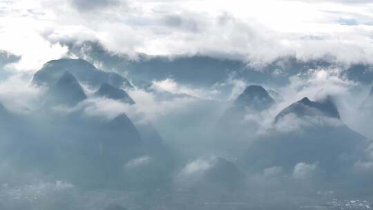中国广西壮族自治区桂林市灵川县海洋乡视频素材模板下载