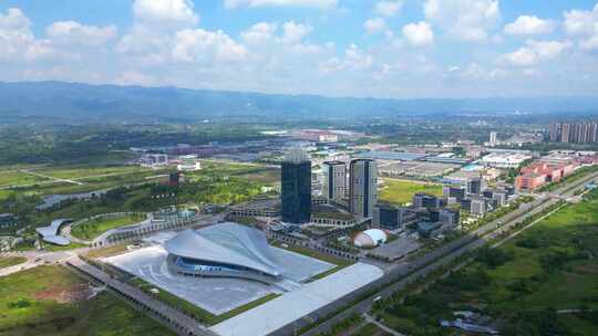4K重庆长寿大数据产业基地长寿生命科学城