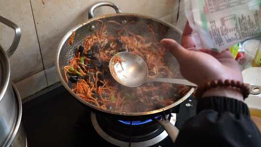 鱼香肉丝美食教程餐饮饮食美味做饭