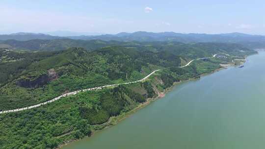 十堰郧阳区牛头山全景