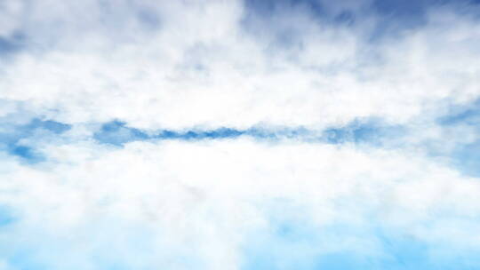 环状相机飞越云层无缝背景