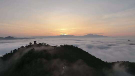 干净空镜广告唯美航拍大景城市山川