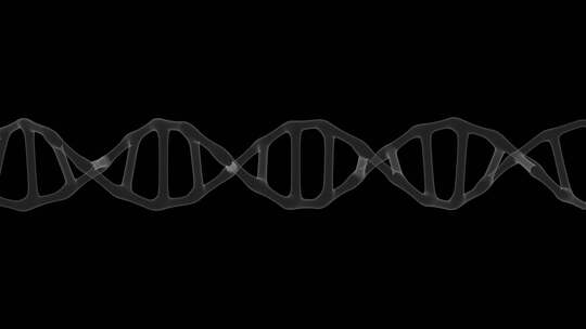 三维DNA基因生物分子素材视频素材模板下载