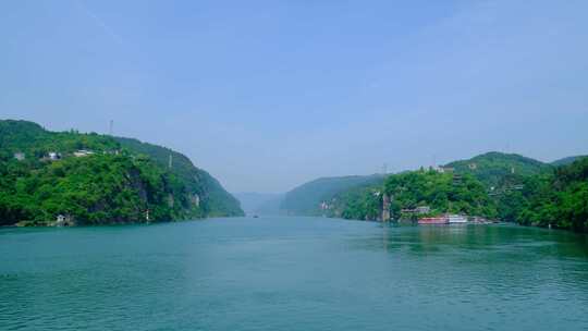 湖北宜昌长江三峡西陵峡风景风光