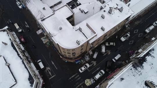 青岛雪景青岛冬天