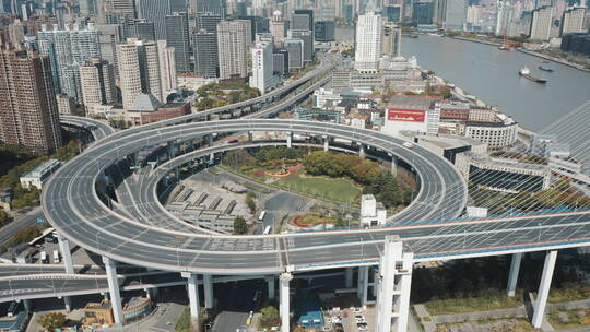 上海疫情防控南浦大桥高架