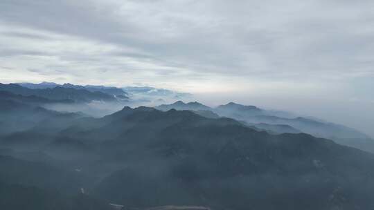 宣传片 南五台 云海 水墨画