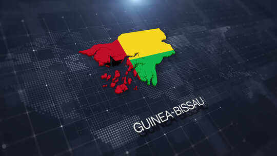 几内亚比绍地图显示