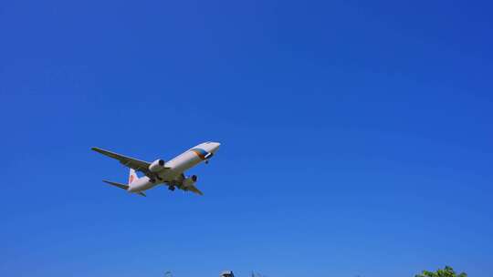 大连航空 飞机 航班 飞机降落 高崎机场