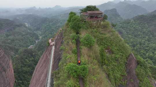 万佛山丹霞峰林航拍