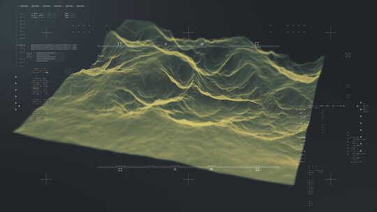 未来全息地形环境HUD 05