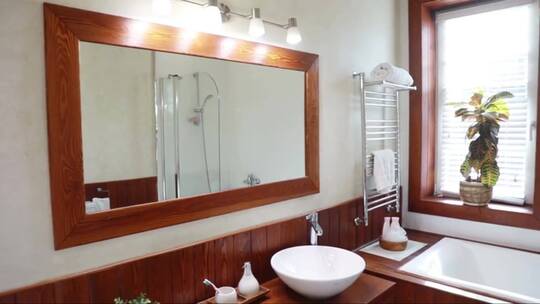 现代住宅浴室视频素材模板下载