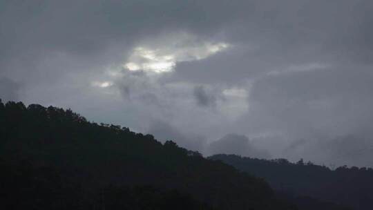 海南五指云海延时摄影