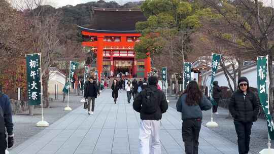 日本京都伏见稻荷神社