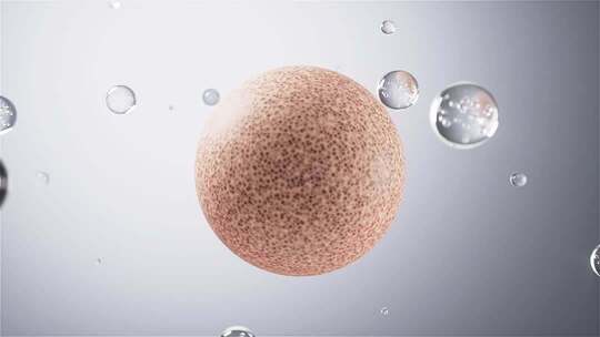 护肤精华祛斑美白修复皮肤斑点动画