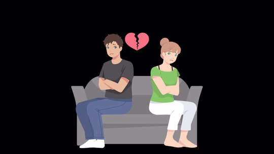 吵架的夫妇不会谈论Alpha频道