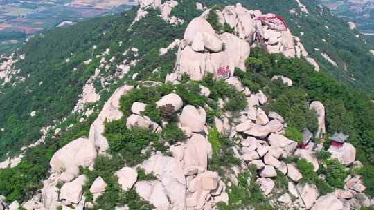 邹城峄山风景区-4k航拍