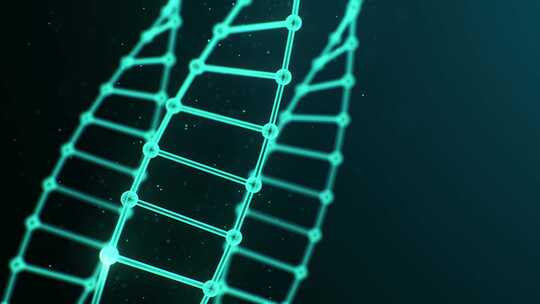 DNA 螺旋 染色体 基因视频素材模板下载