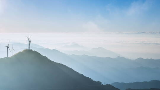 山巅风能延时