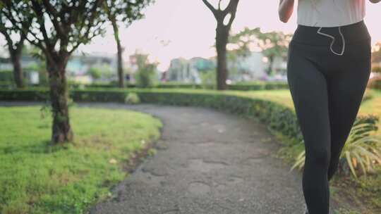 跑步健身清晨运动