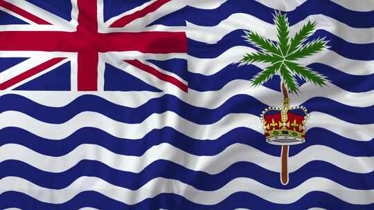 英属印度洋领地旗帜挥舞
