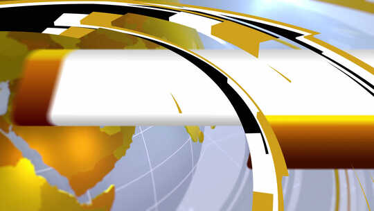 News World过渡淡金色视频素材模板下载