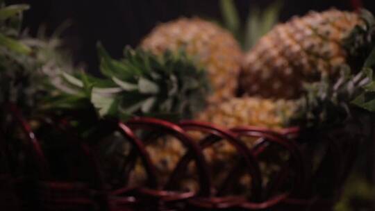水果菠萝 (2)视频素材模板下载