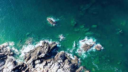 广东阳江海陵岛旅游风光航拍