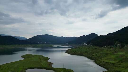 雅女湖 绿水青山 风景 山水 山河 壮丽