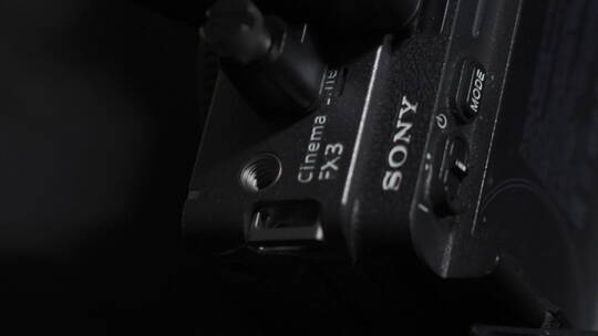索尼相机的特写镜头视频素材模板下载