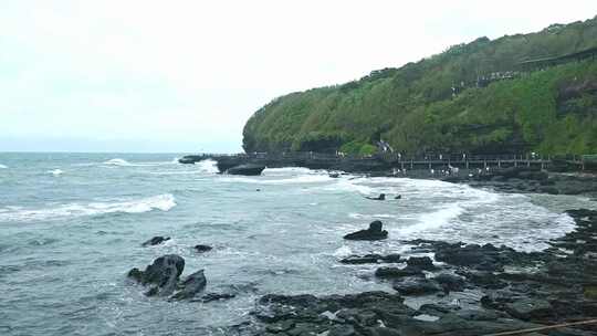 广西北海涠洲岛鳄鱼山火山口旅游旅行风景