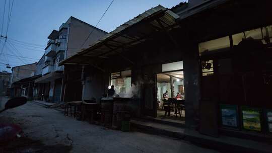 早餐店 延时