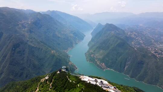 长江 巫峡口 巴东 玻璃栈道