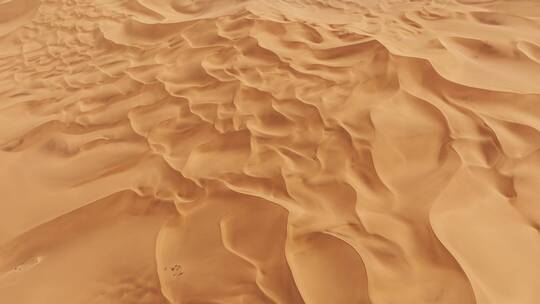 航拍塔克拉玛干沙漠视频素材模板下载