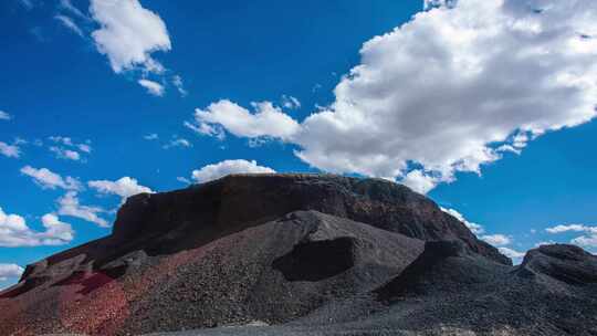 4K延时拍摄内蒙古哈达乌兰火山公园