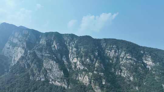 庐山风景区山峰岩石航拍山脉山丘山岭山陵