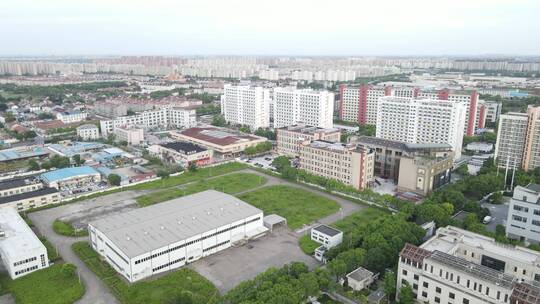 上海浦江镇全景4K航拍复地申公馆浦江软件园